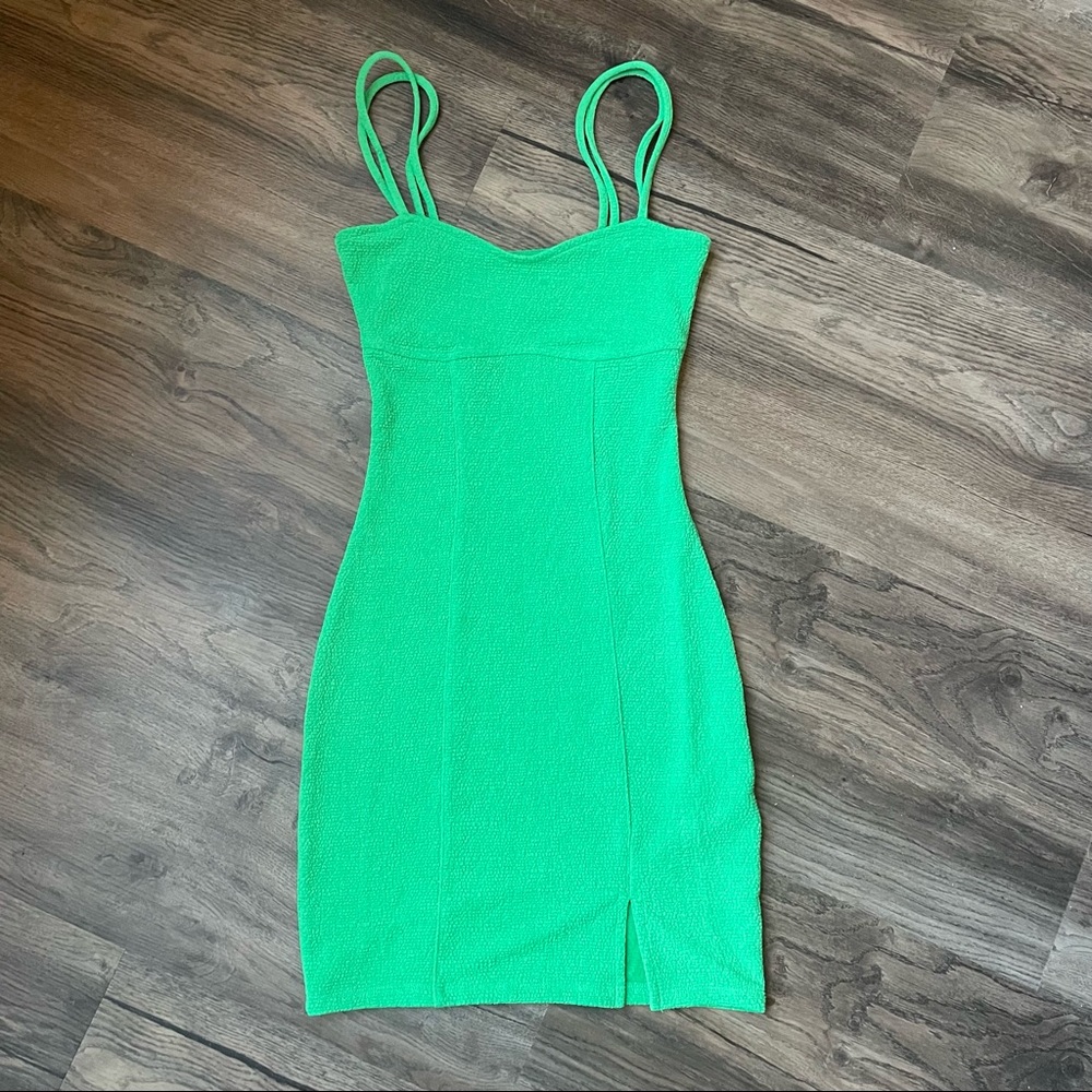 Green Bodycon Dress H&M